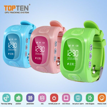 2015 New Colorful Two-Way Electronic Geo-Fence Wt50 GPS Watch